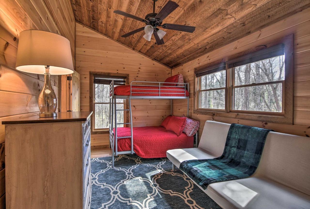 Modern Murphy Cabin With Nottely River Views! Extérieur photo