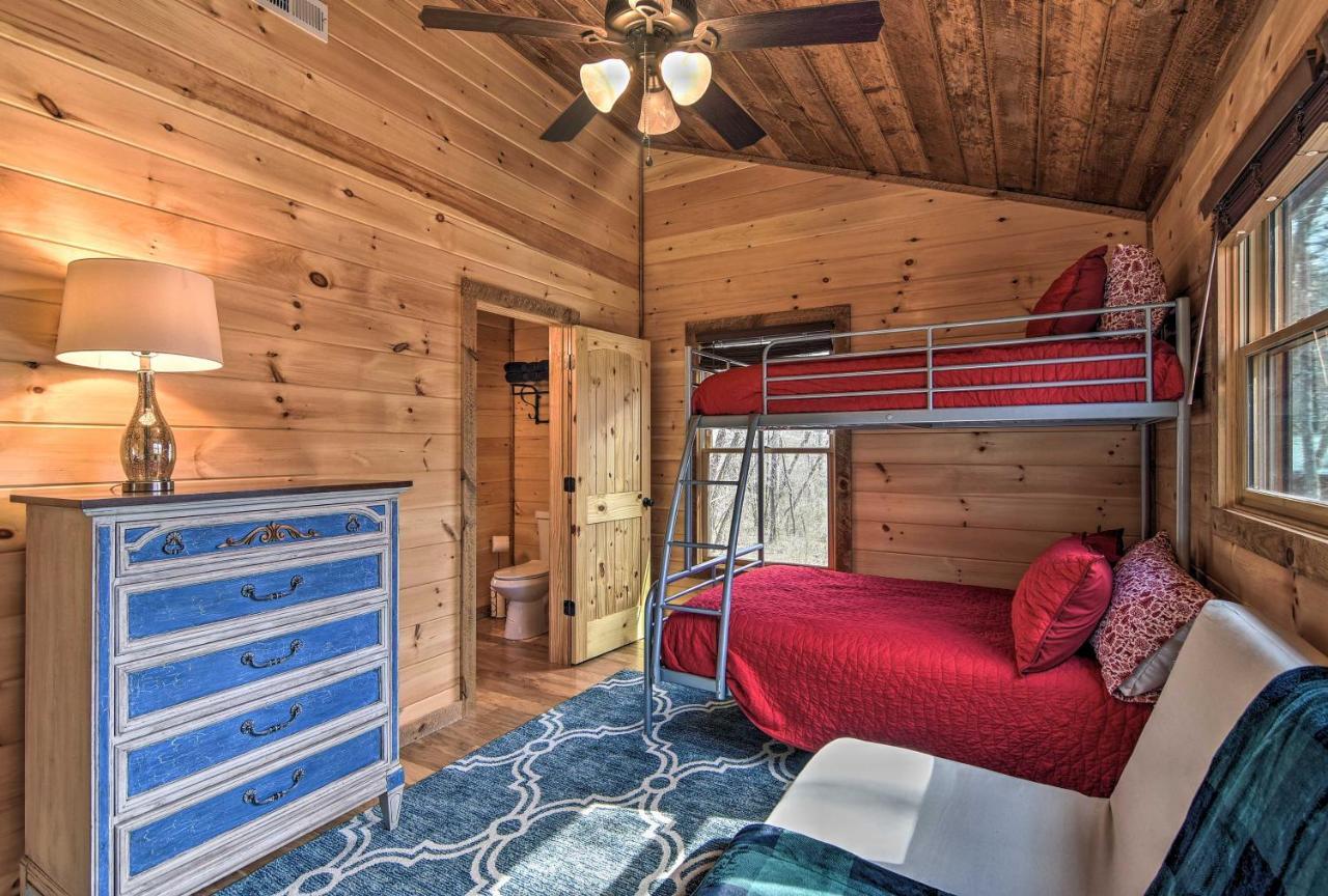 Modern Murphy Cabin With Nottely River Views! Extérieur photo