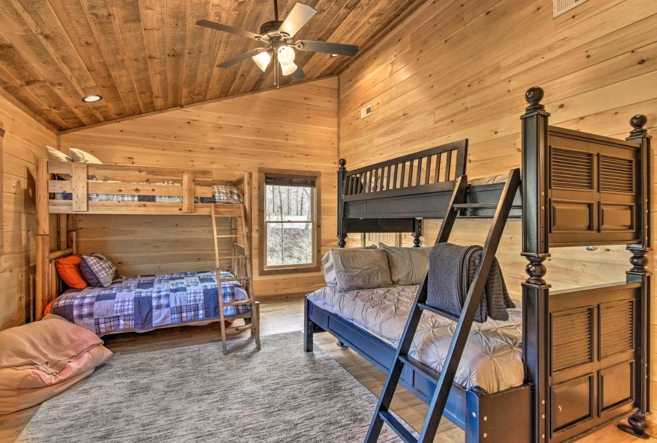 Modern Murphy Cabin With Nottely River Views! Extérieur photo