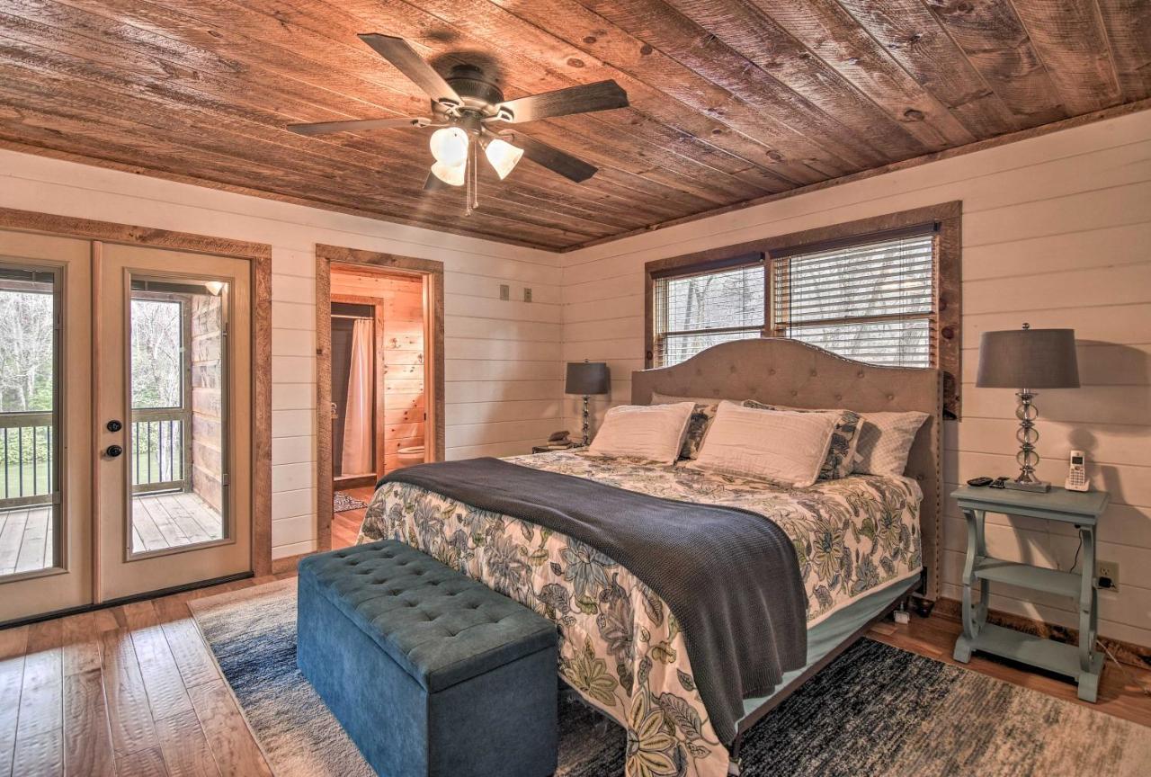 Modern Murphy Cabin With Nottely River Views! Extérieur photo